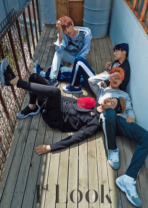 Rap Monster、智旻、J-Hope、BTS V 1st Look 畫報