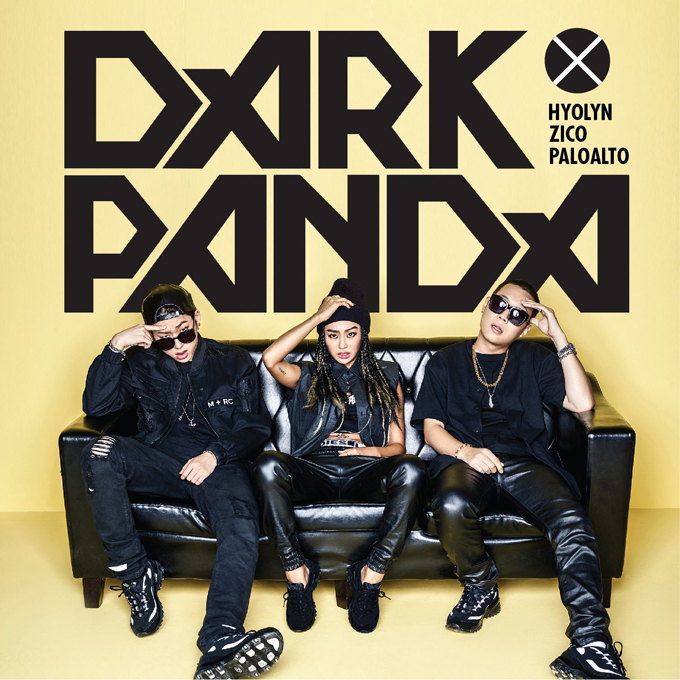 孝琳、ZICO、Paloalto 《DARK PANDA》封圖