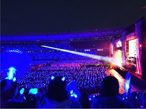 日本 a-nation 寶藍海 (銀赫 Instagram)