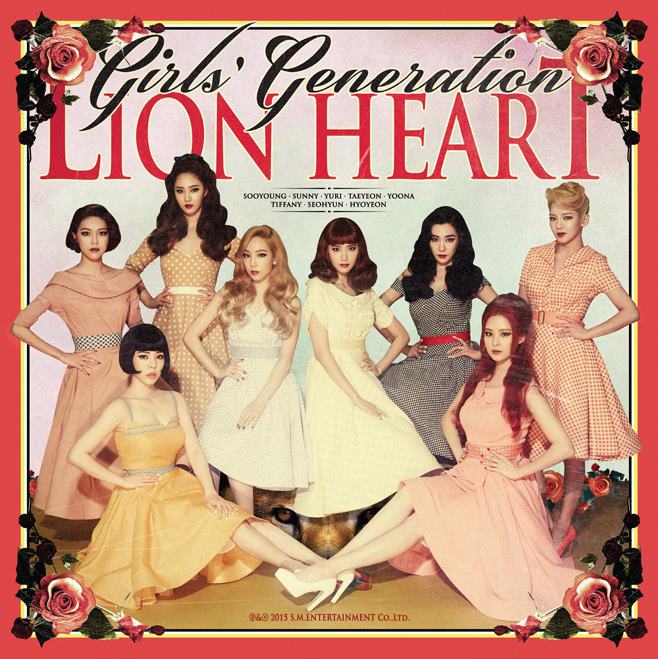 少女時代《LION HEART》封面 少女時代《LION HEART》封面