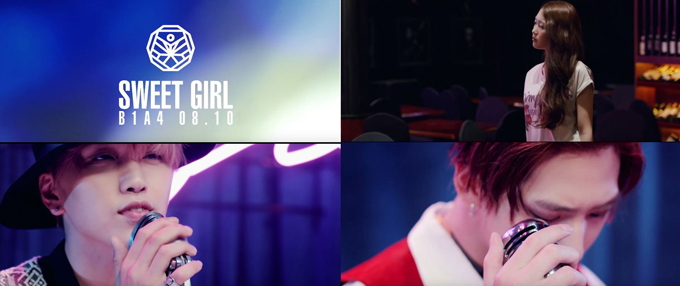 B1A4《Sweet Girl》預告截圖