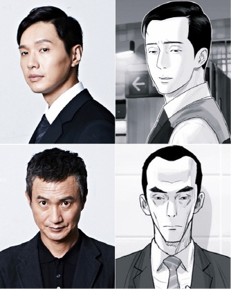 《錐子》定裝照：智鉉寓 (池賢宇)、安內相