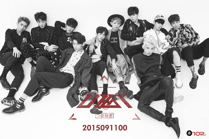 UP10TION《一級秘密》概念照