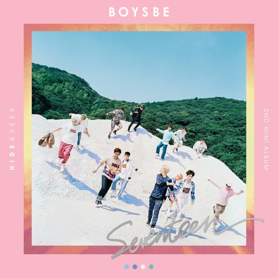SEVENTEEN《BOYS BE》封面照：HIDE 版