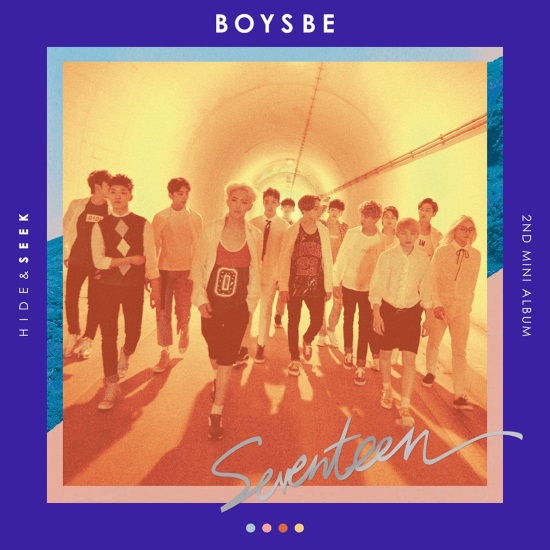 SEVENTEEN《BOYS BE》封面照：SEEK 版