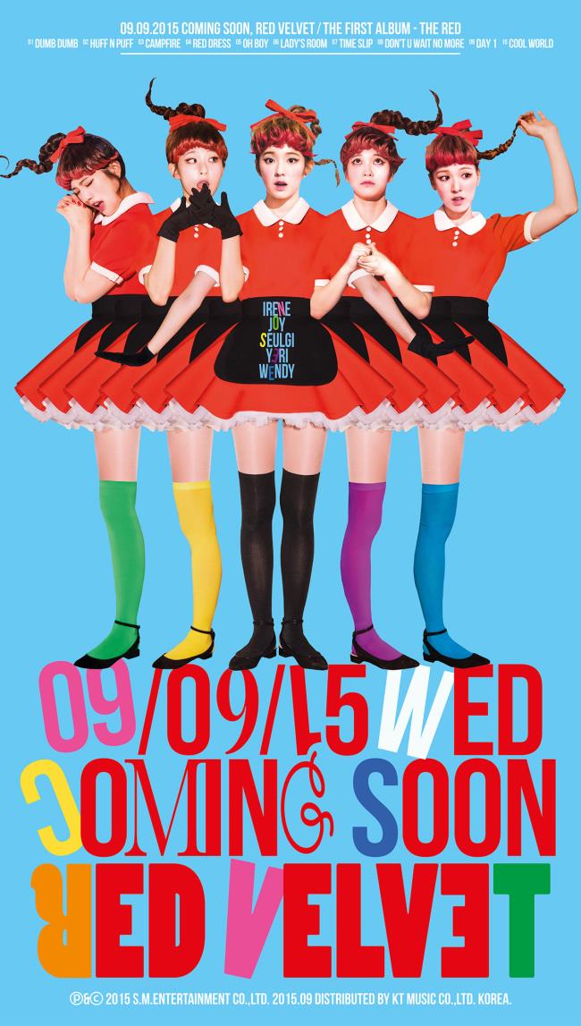 Red Velvet 《THE red》宣傳照