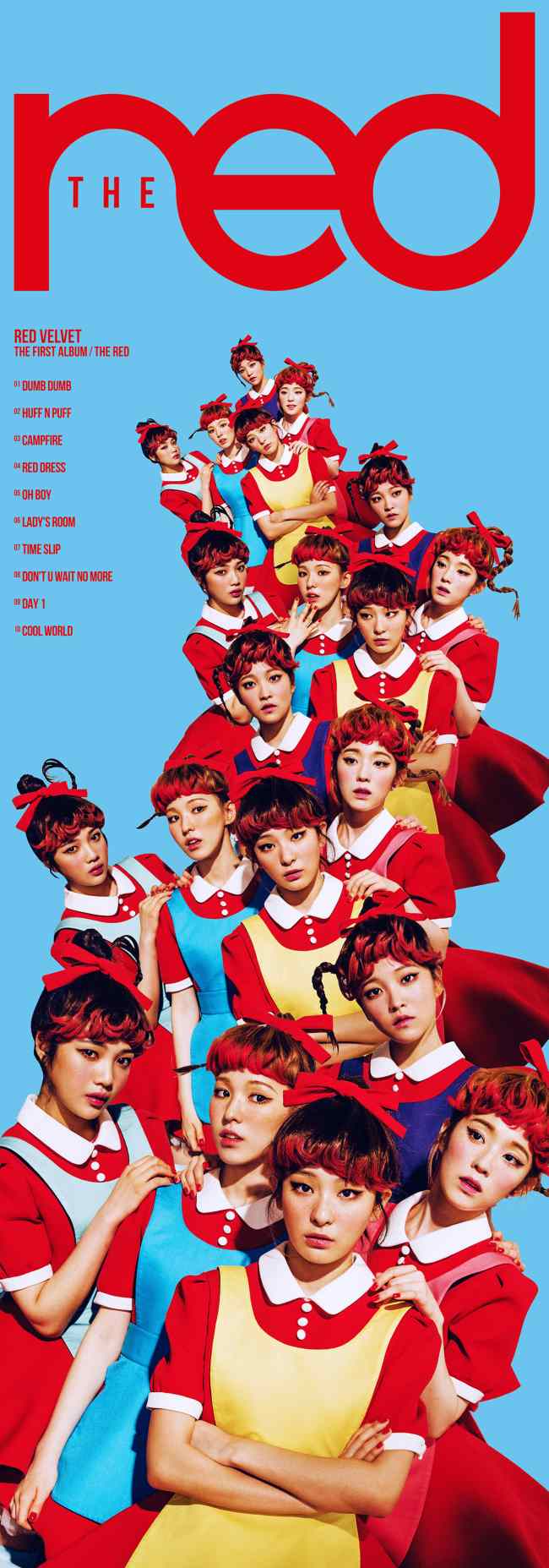 Red Velvet《THE red》曲目表