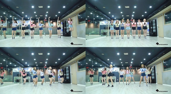 SONAMOO《Round N Round》練習室