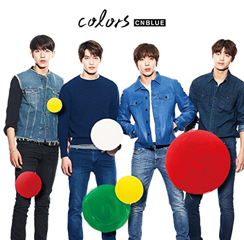 CNBLUE《Colors》初回限定盤 B 封面 CNBLUE《Colors》初回限定盤 B 封面