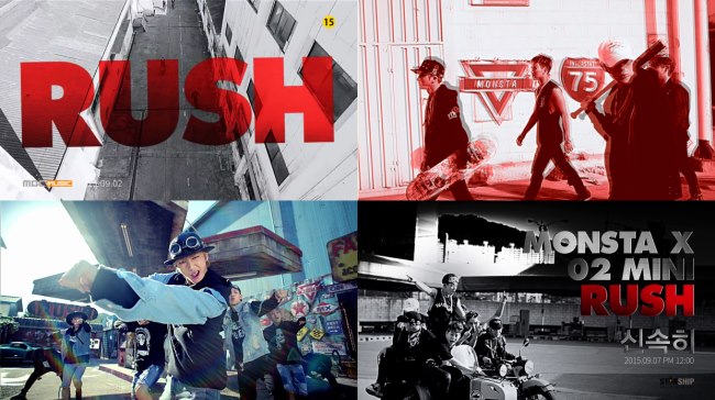 MONSTA X《RUSH》MV 預告