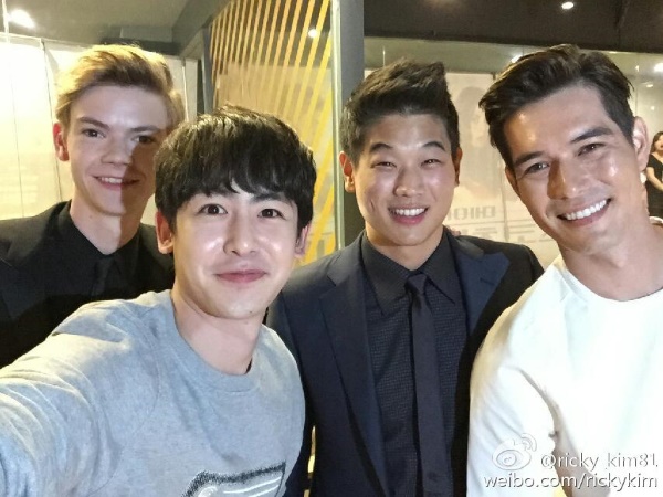 Thomas Sagster、Nichkhun、李基弘、Ricky Kim