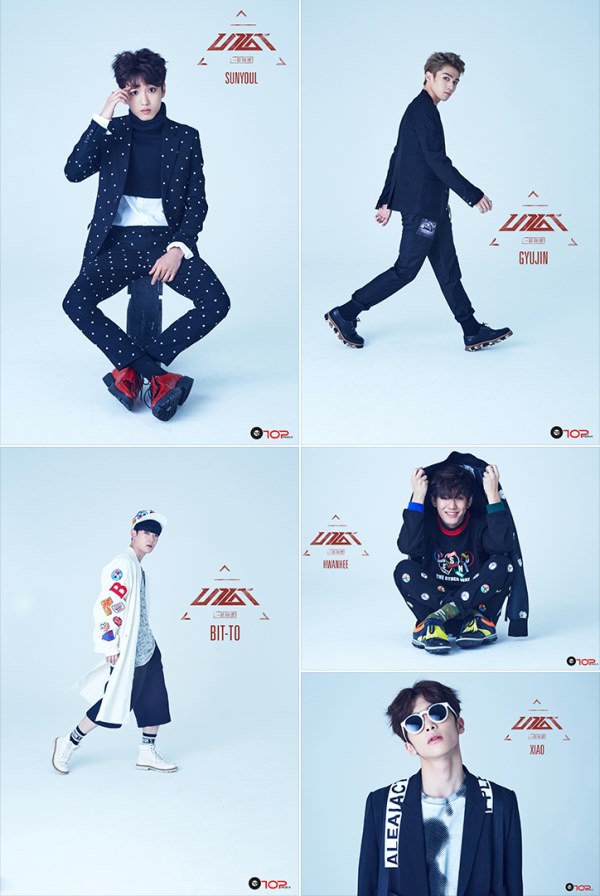 UP10TION 出道個人概念照 (Sun Youl、Gyu Jin、Bit-to、XIAO、Hwan Hee) UP10TION 出道個人概念照 (Sun Youl、Gyu Jin、Bit-to、XIAO、Hwan Hee)