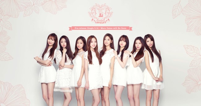 Lovelyz《Lovelyz8》概念照 (預告先行曲)
