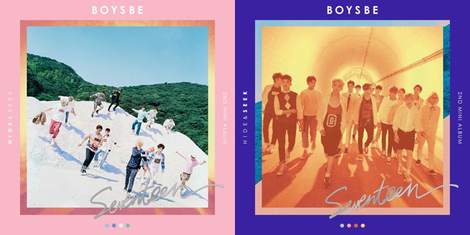 SEVENTEEN 《BOYS BE》封面