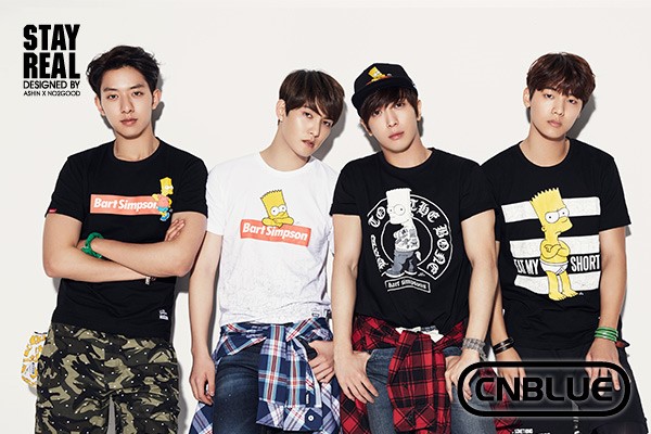 CNBLUE @ STAYREAL 辛普森系列商品