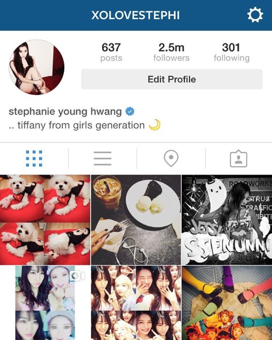 Tiffany @ Instagram
