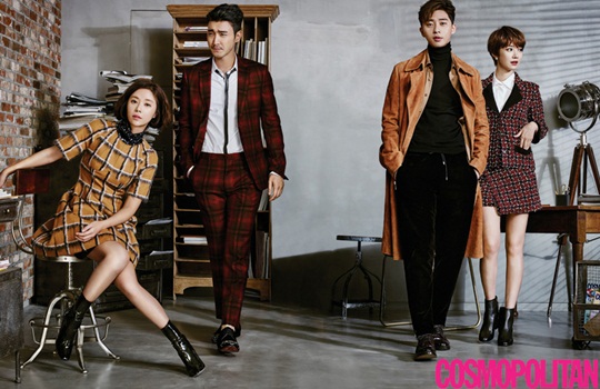 黃正音、朴敘俊、崔始源、高俊熙 @ COSMOPOLITAN 2015.10