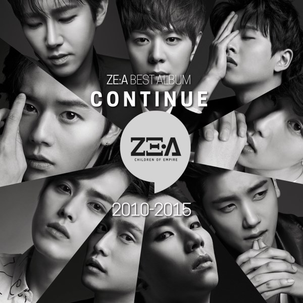 ZE:A 帝國之子《CONTINUE》封面 ZE:A 帝國之子《CONTINUE》封面