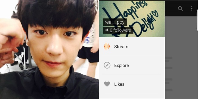 Chan Yeol 開通 Souncloud