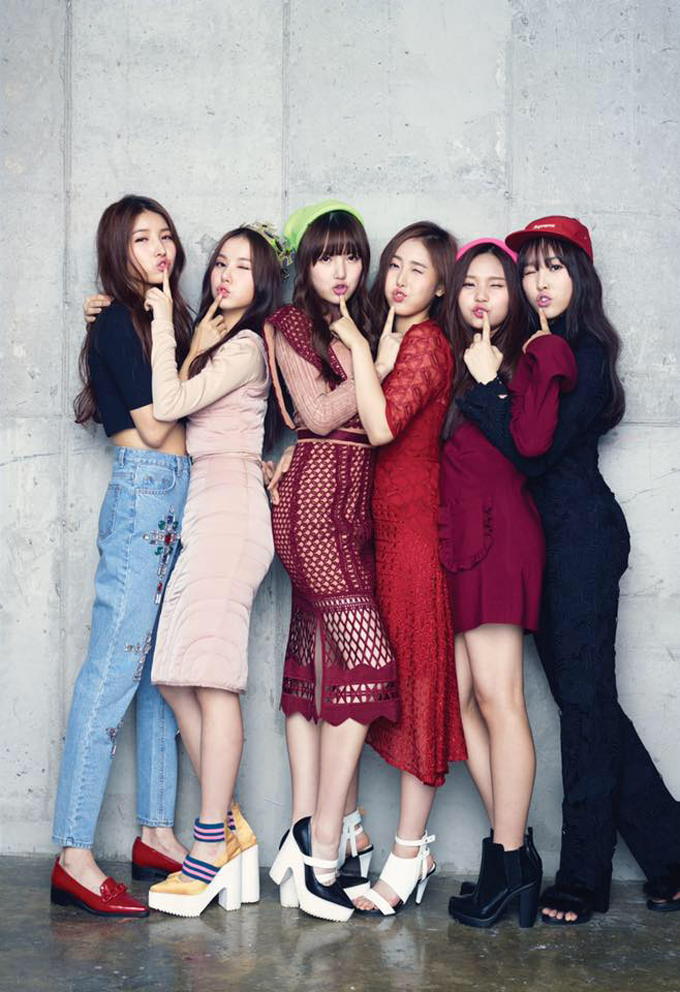 GFRIEND GFRIEND 《MAPS》2015/10月號畫報