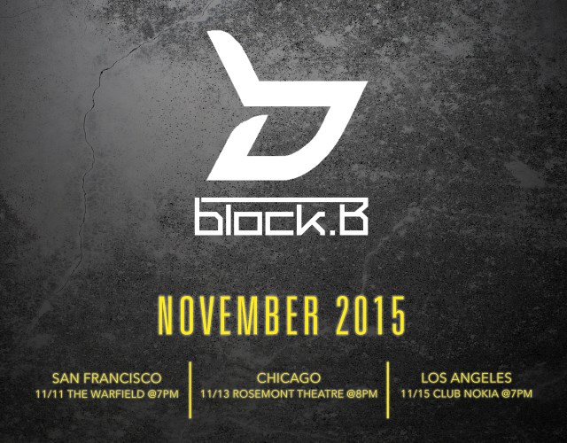 Block. B @ 美國巡演
