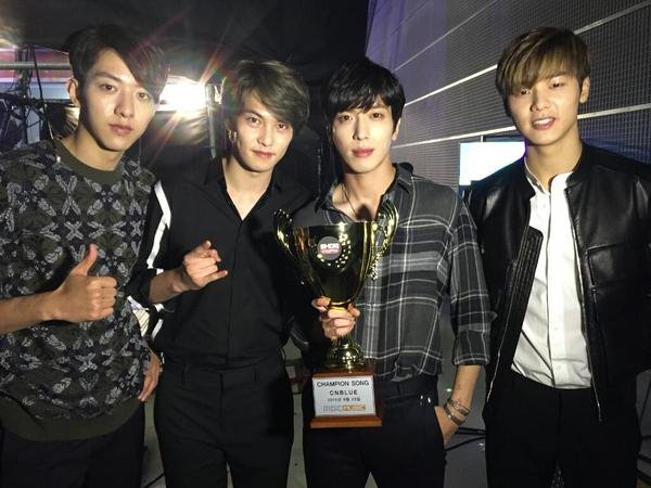 CNBLUE《Show Champion》冠軍 (9/23)