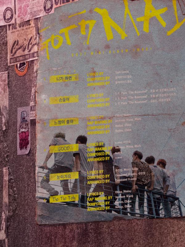 GOT7《MAD》曲目 GOT7《MAD》曲目