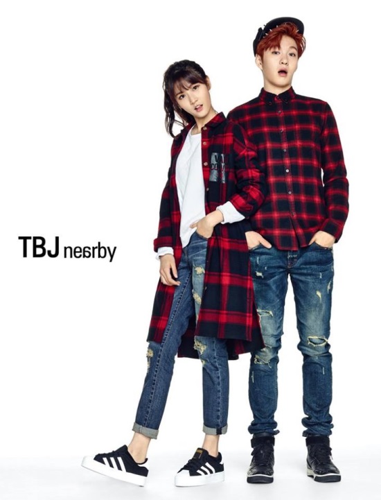 昌燮、金賽綸 TBJ nearby 代言畫報