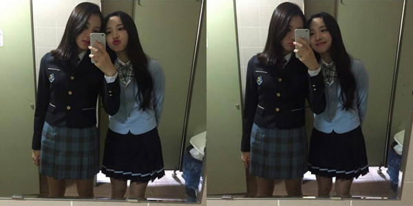 NAYEON、CHAEYOUNG @ Skoolooks 花絮照 NAYEON、CHAEYOUNG @ Skoolooks 花絮照