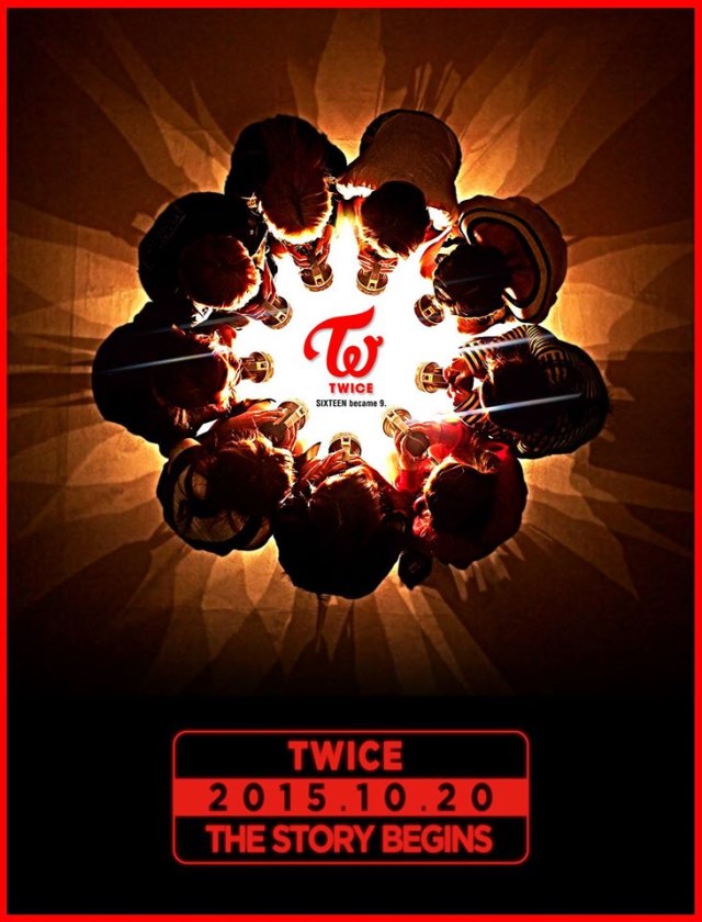 TWICE 出道預告照 TWICE 出道預告照
