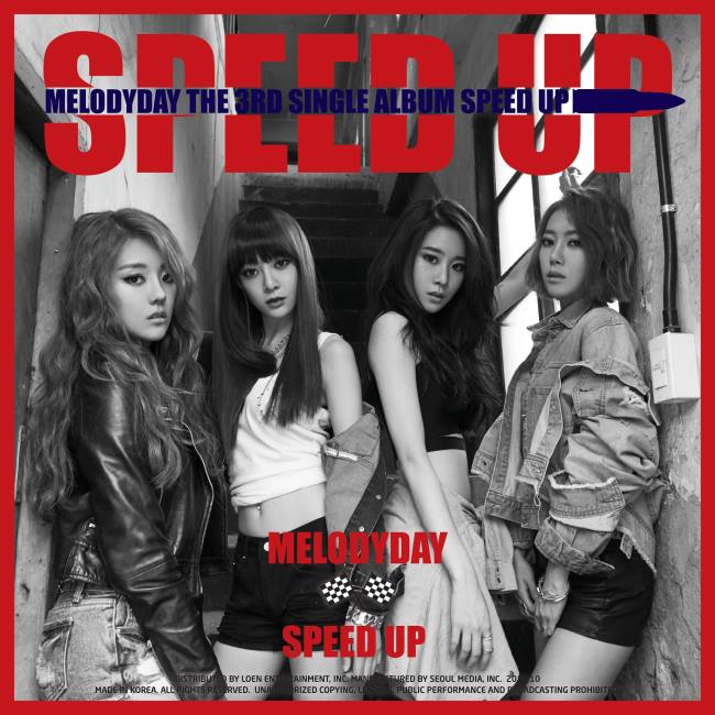 Melody Day《SPEED UP》封面