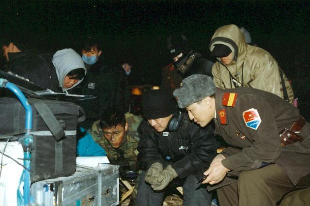 《JSA 安全地帶》拍攝花絮照 《JSA 安全地帶》拍攝花絮照