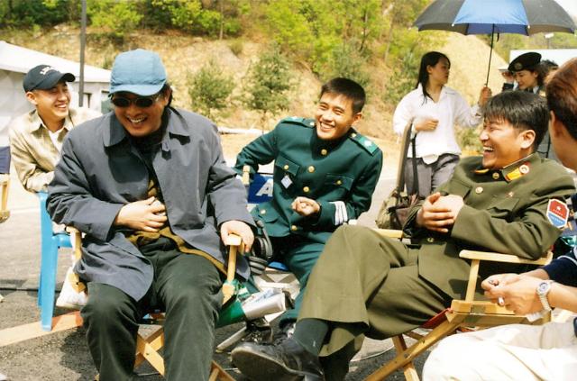 《JSA 安全地帶》拍攝花絮照 《JSA 安全地帶》拍攝花絮照