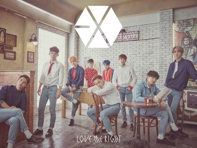 EXO《Love Me Right ～romantic universe～》CD + DVD 初回盤