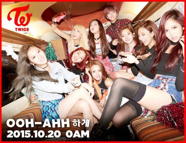 TWICE《OOH-AHH》概念照