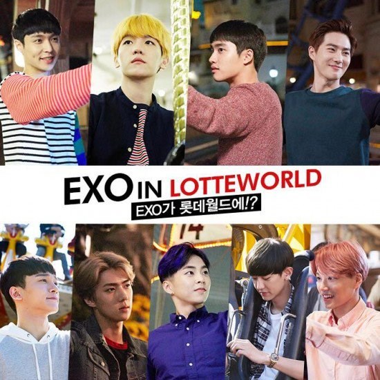 EXO @ LOTTE WORLD 