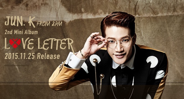 Jun. K《LOVE LETTER》11/25 發行宣傳照