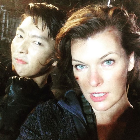 李準基、Milla Jovovich 李準基、Milla Jovovich