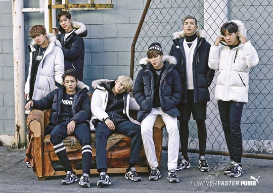 BTS 防彈少年團 @ PUMA 代言