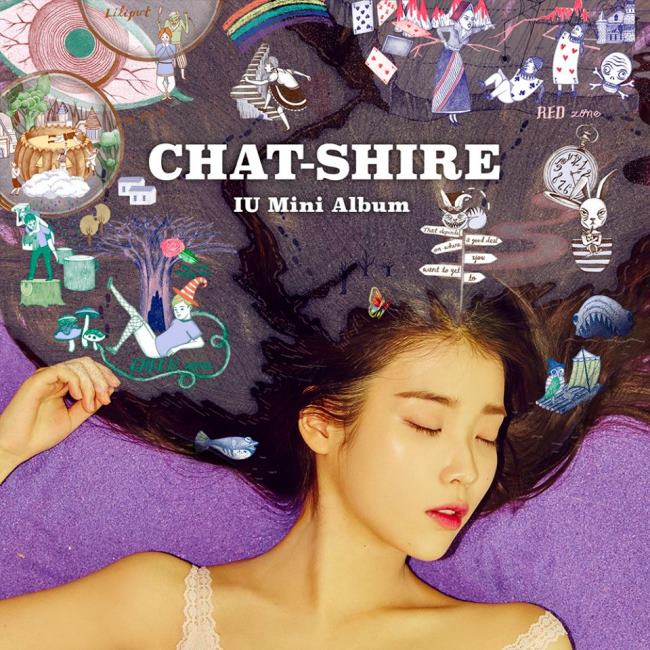 IU《CHAT-SHIRE》封面照