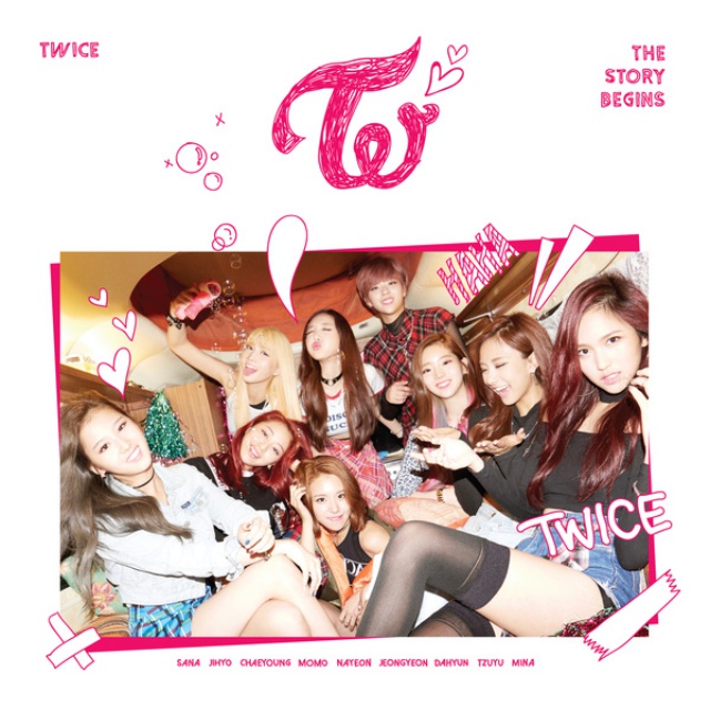 TWICE《The Story Begins》封面