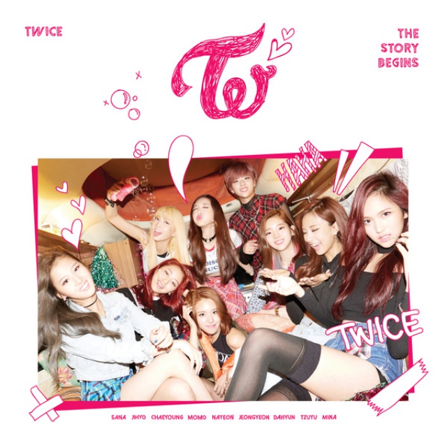 TWICE《The Story Begins》封面 TWICE《The Story Begins》封面