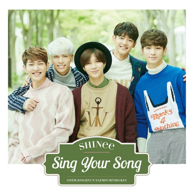 SHINee《Sing Your Song》通常盤