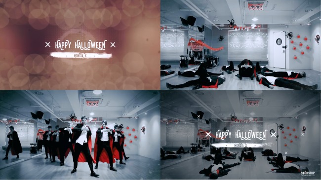 MONSTA X《Hero》萬聖節版舞蹈練習 MONSTA X《Hero》萬聖節版舞蹈練習