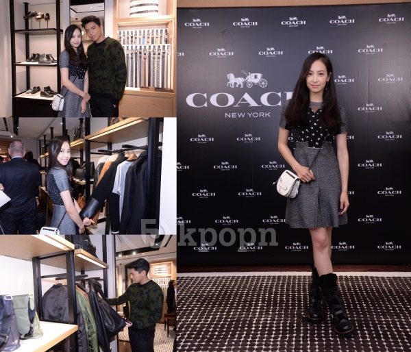 Victoria、王大陸@香港 Coach 開幕活動