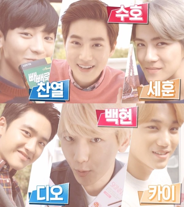 EXO-K Pepero 新廣告 EXO-K Pepero 新廣告