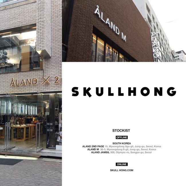 洪基 SKULLHONG 開設實體店面