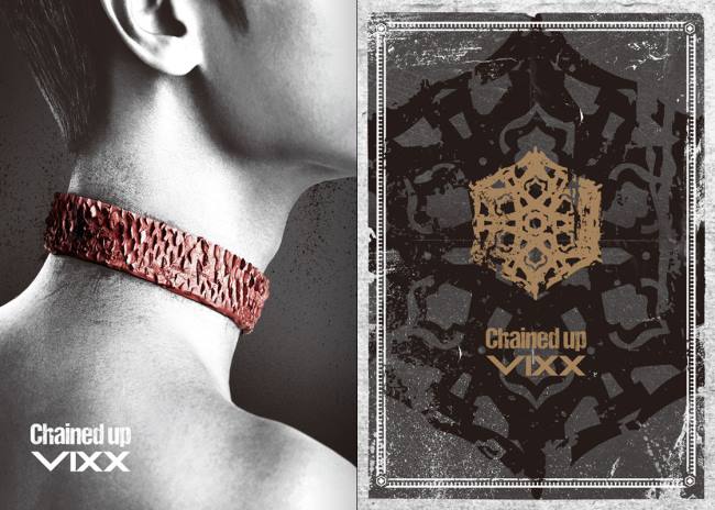 《Chained up》雙封面 N《Chained up》概念照