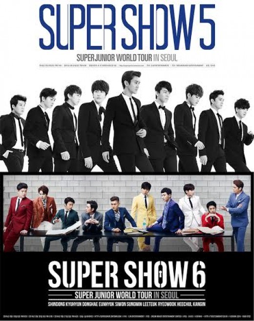 《Super Show 5》、《Super Show 6》