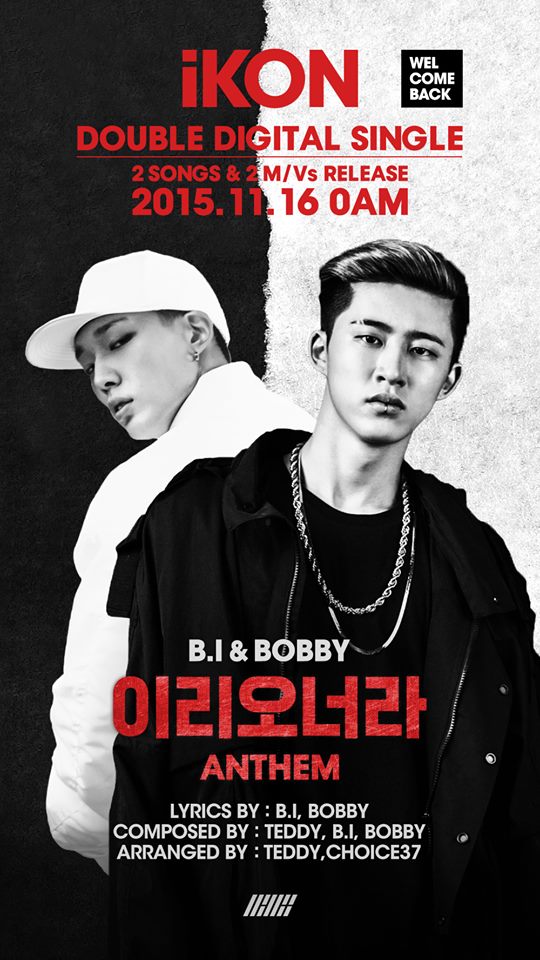 iKON《ANTHEM》(B.I、Bobby) iKON《ANTHEM》(B.I、Bobby)